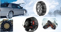 โซ่หิมะคุณภาพสูง (โซ่ยางหรือโซ่ป้องกันการลื่นไถล) สำหรับรถบรรทุก /car